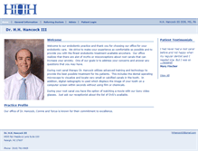 Tablet Screenshot of hhendo.com